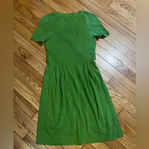 Grass green Banana Republic knit dress from early 2000’s - petite S - Picture 6 of 9